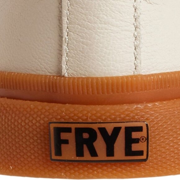 new Frye Gia Low Lace Sneakers  Ivory Leather  2510 4S2 - Picture 6 of 7